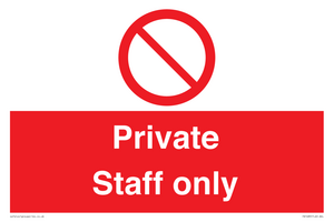 Private Staff Only